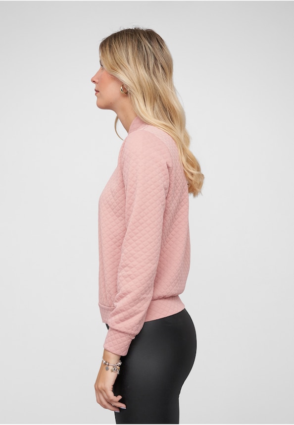 Blouson with Diamond Stitch-2