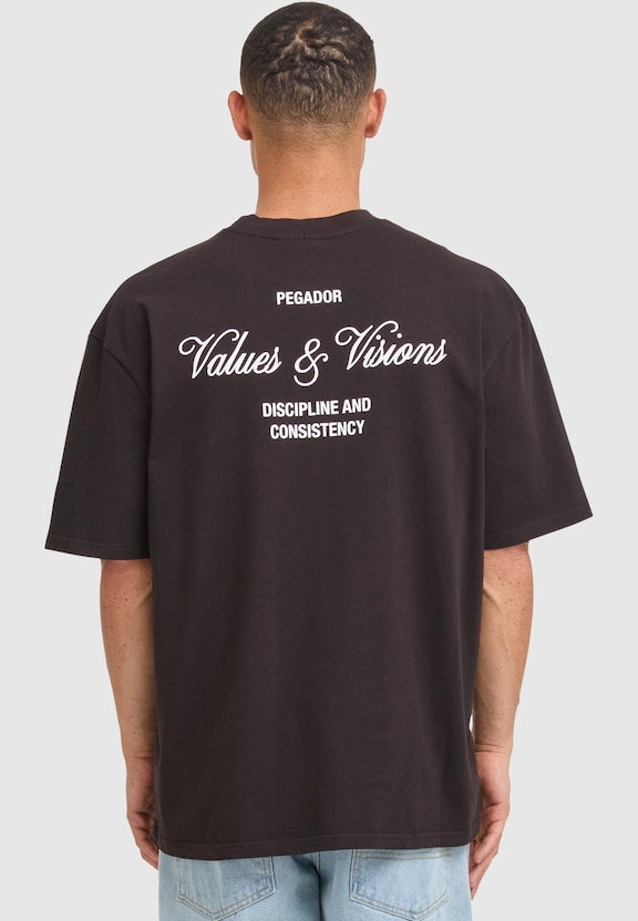 PEGADOR Bronson Oversized T-Shirts-1