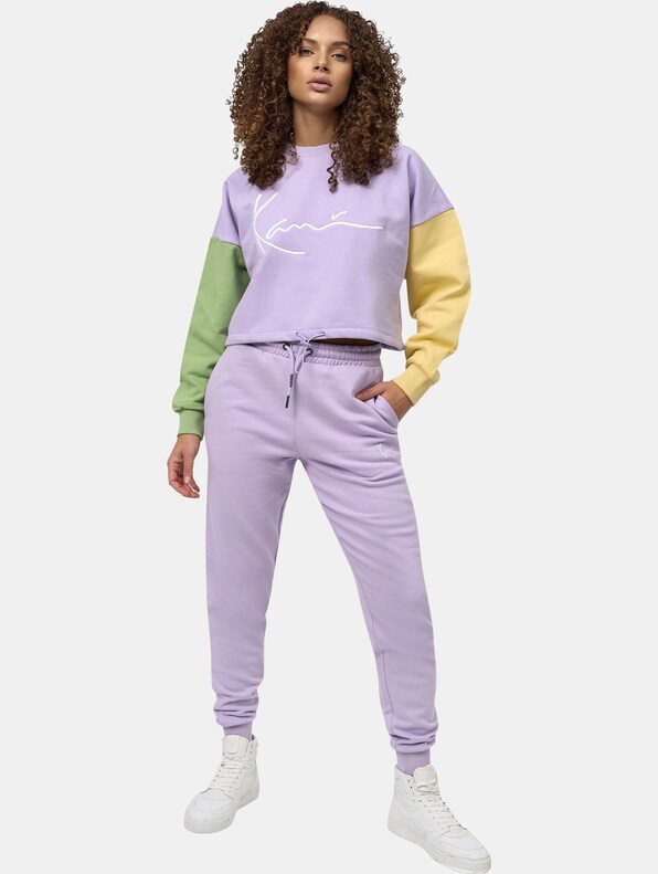 Signature Crop Block Crew-3