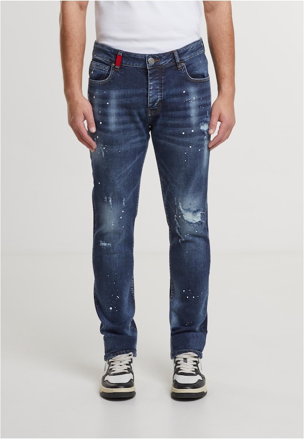 CARLOS DESTROYED SLIM FIT JEANS-4