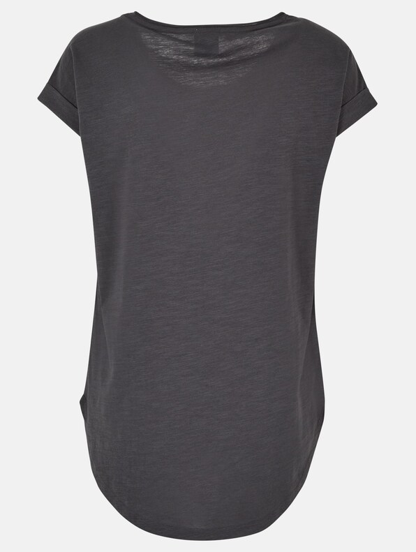 Ladies Long Slub Tee-5