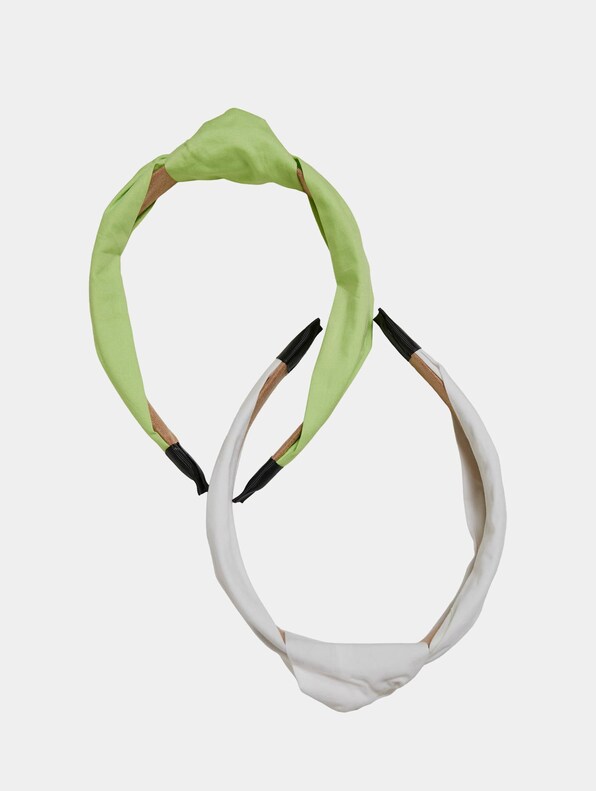 Urban Classics Light Headband With Knot 2-Pack-2