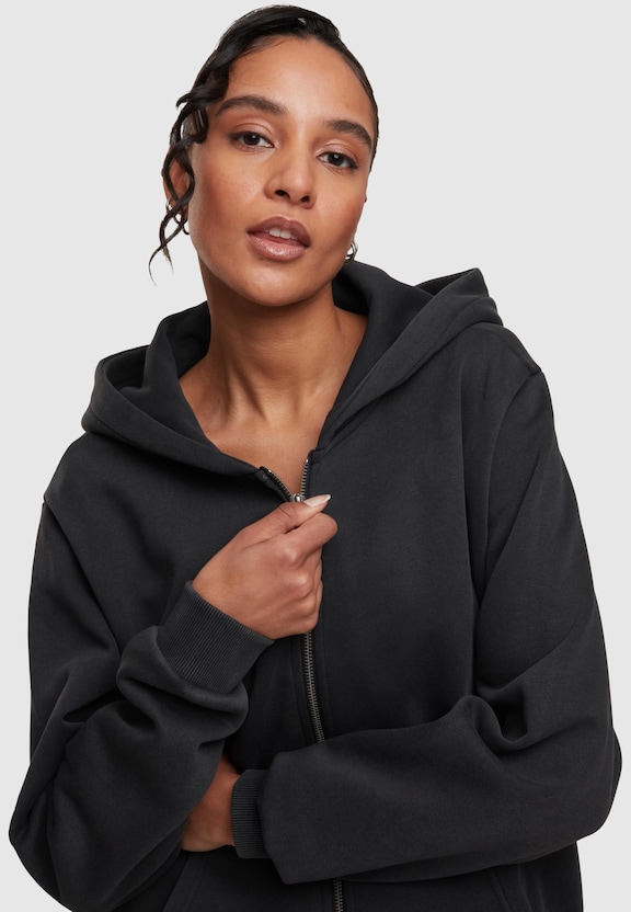 Ladies Vintage Heavy Zip Hoody-6