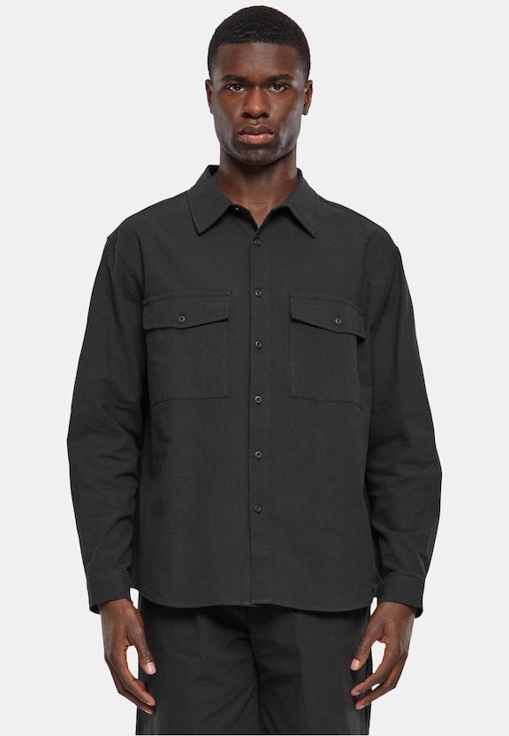 Basic Crepe Shirt-0
