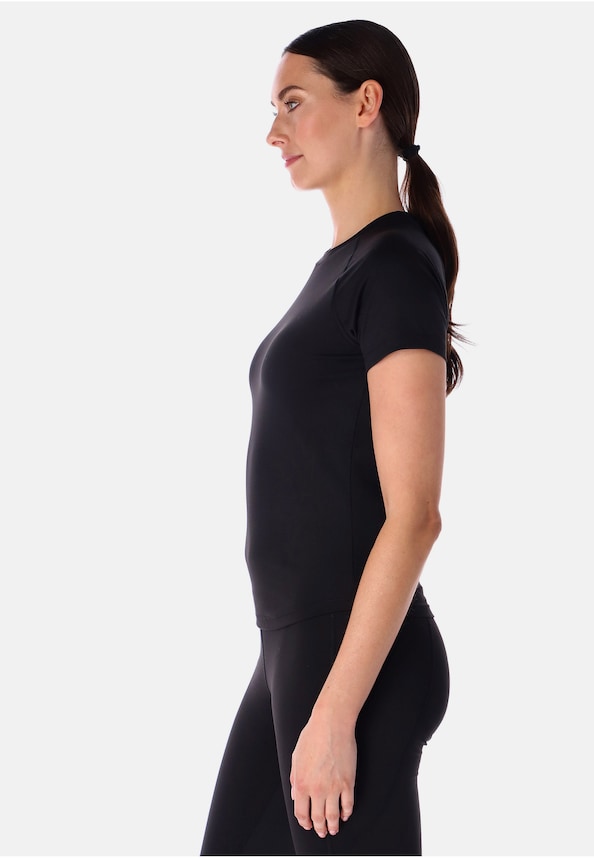 NICKY ESSENTIALS BODY CONTOUR CAP SLEEVE T-SHIRT-2