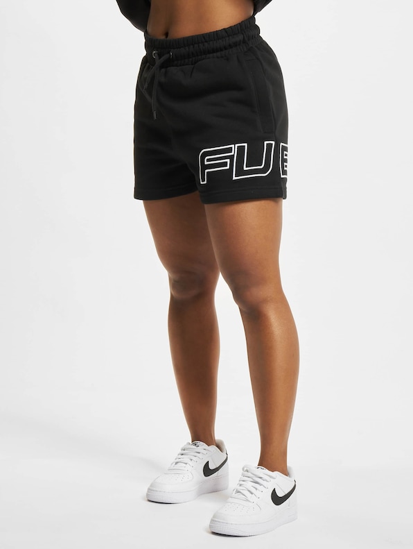 FW222-018-2, Corporate Sweat Shorts black-2