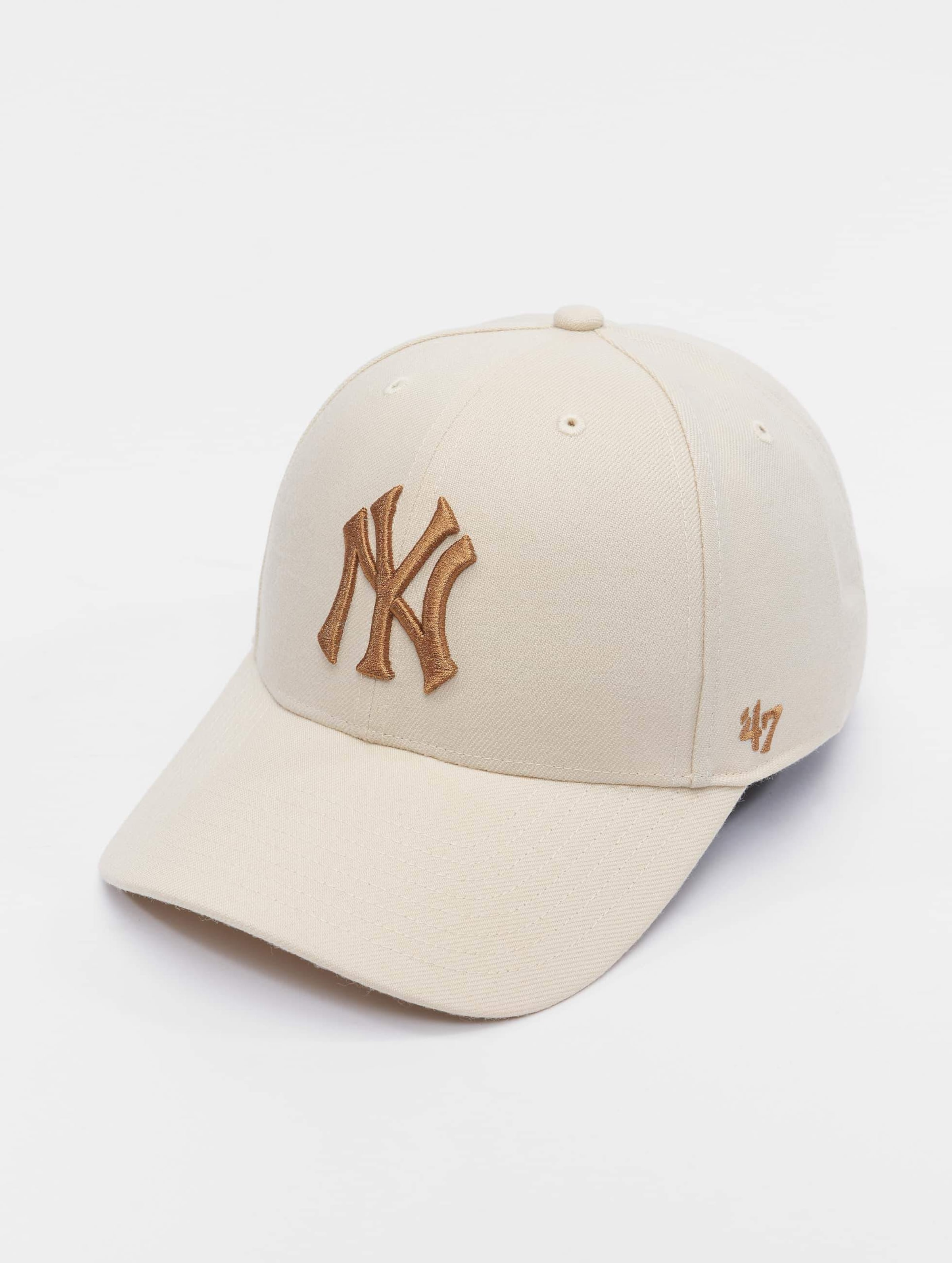 47 MLB New York Yankees '47 Snapback Cap op kleur beige, Maat STANDARDSTORLEK