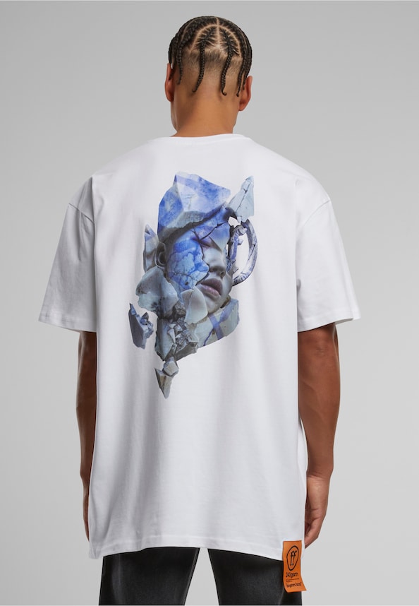 Broken Marble Oversize Tee-1