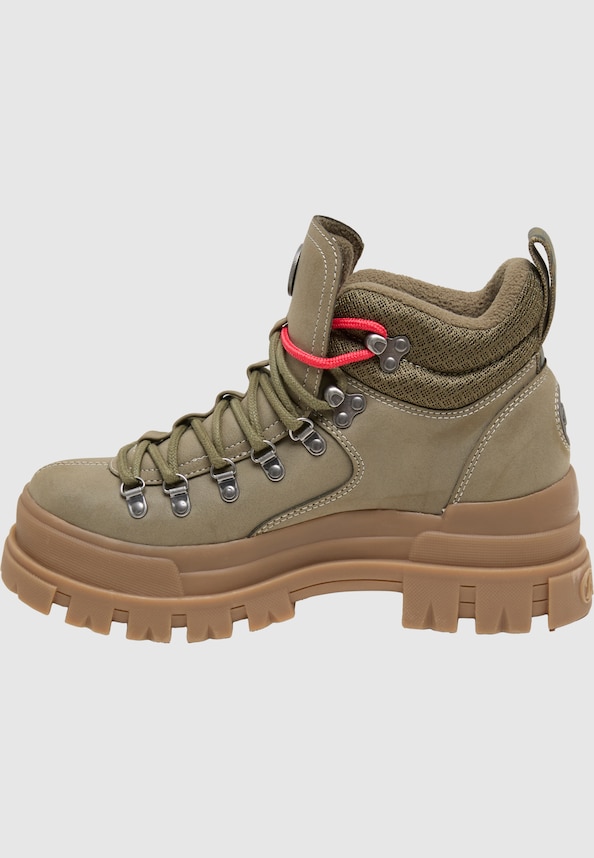 ASPHA LACE UP HIKE - VEGAN NUBUCK/MESH-2