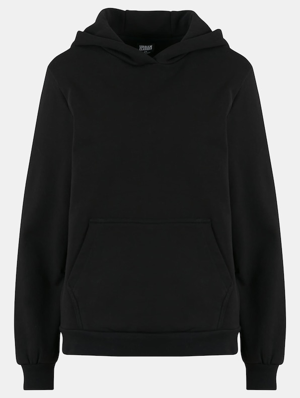 Ladies Loose Brushed Fleece-2