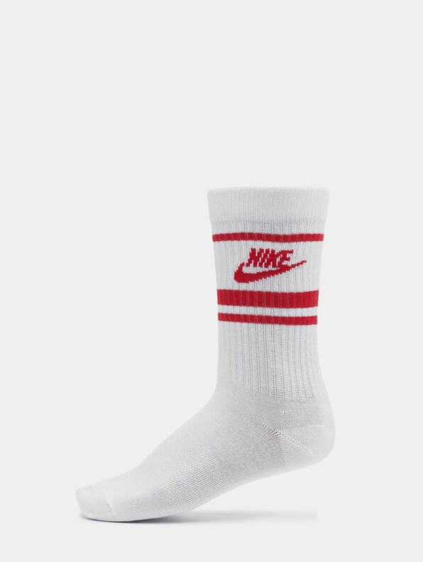 Nike Everyday Essential CR Socks White/University Red/University-1