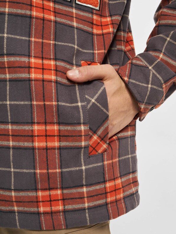 Karl Kani Chest Signature Heavy Flannel Shirt-5