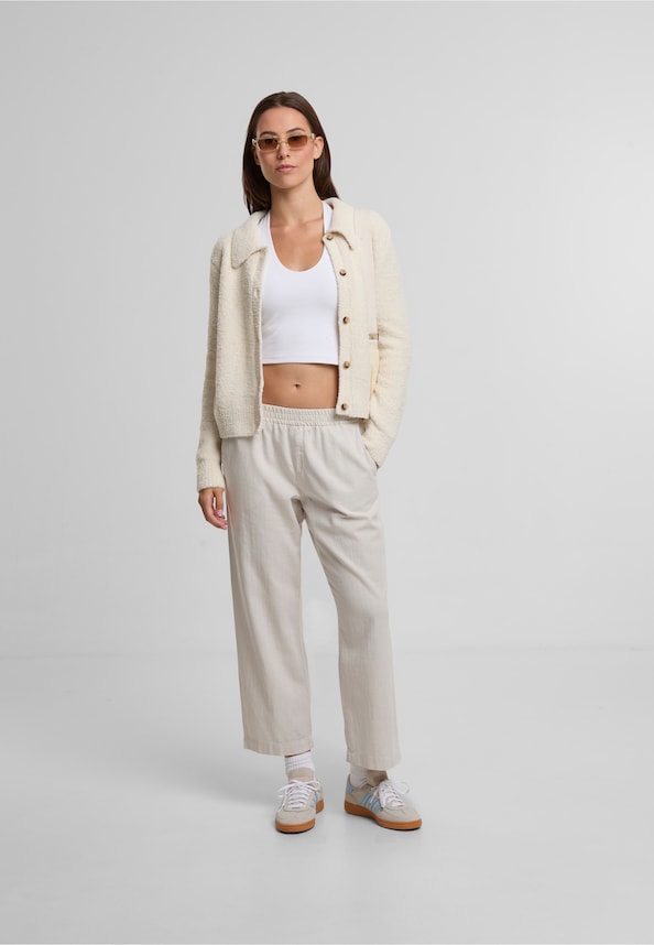 NMTEDDA L/S POLO TEDDY KNIT CARDIGAN DD-2