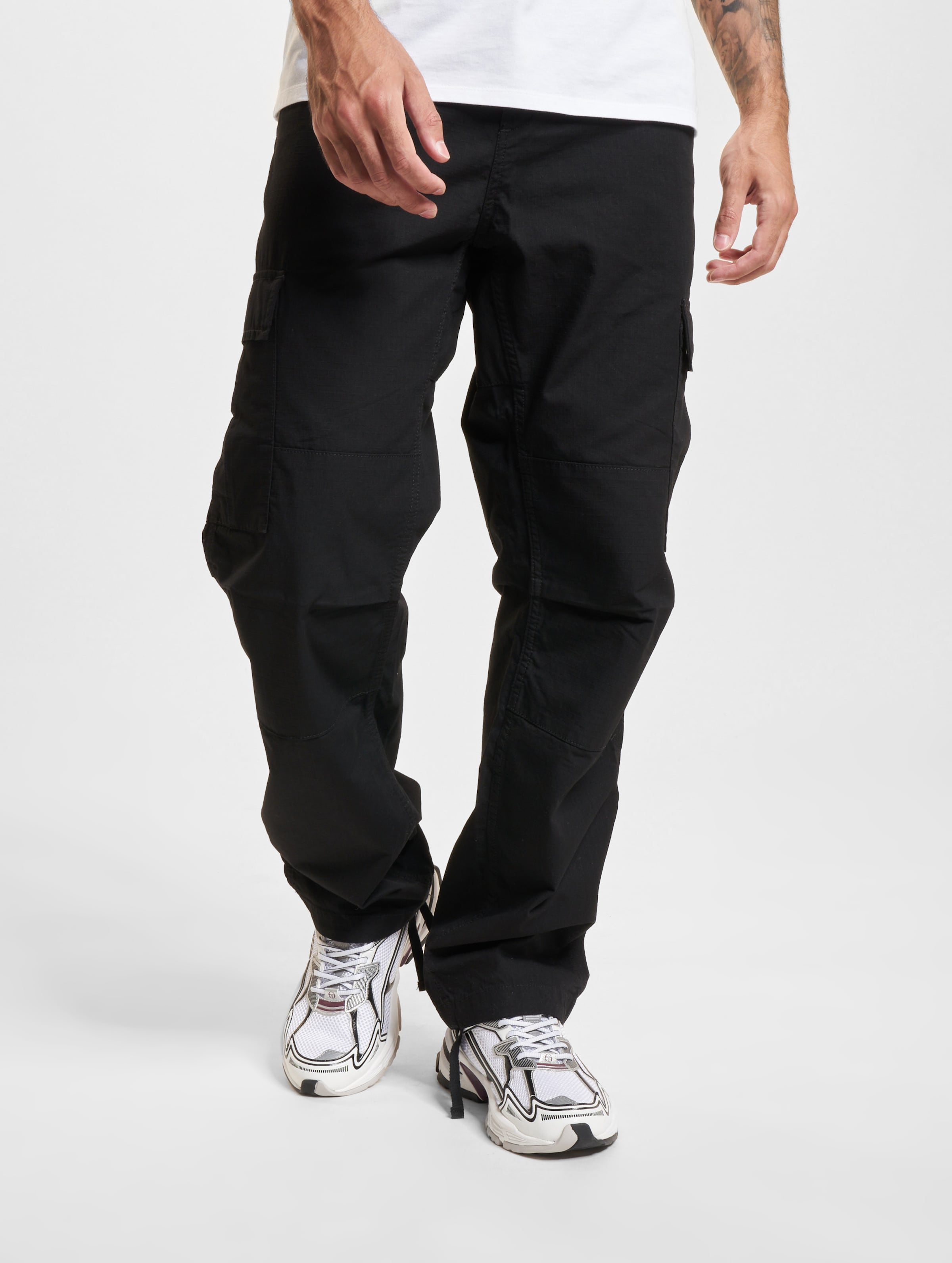 Carhartt WIP Carhatt Aviation Pant Männer,Unisex op kleur zwart, Maat 3630