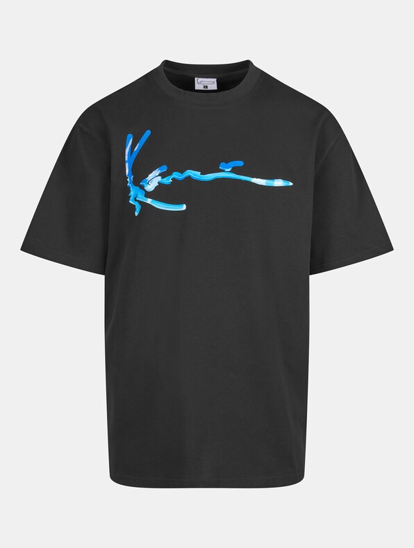 Karl Kani Water Signature T-Shirts black XS-3