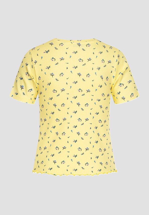 Stitch and Soul Damen Ribbed T-Shirt-1