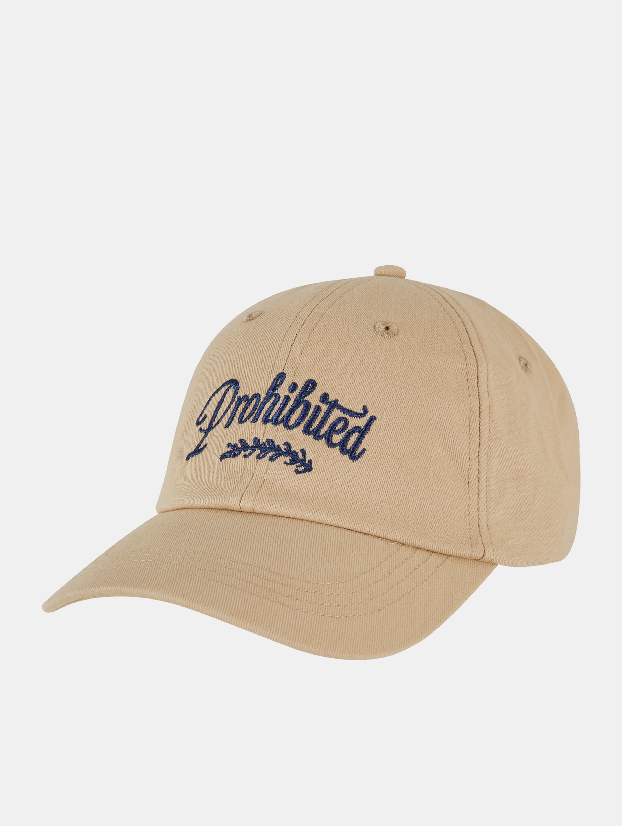 Prohibited Garment Snapback Caps Frauen,Männer,Unisex op kleur beige, Maat ONE_SIZE