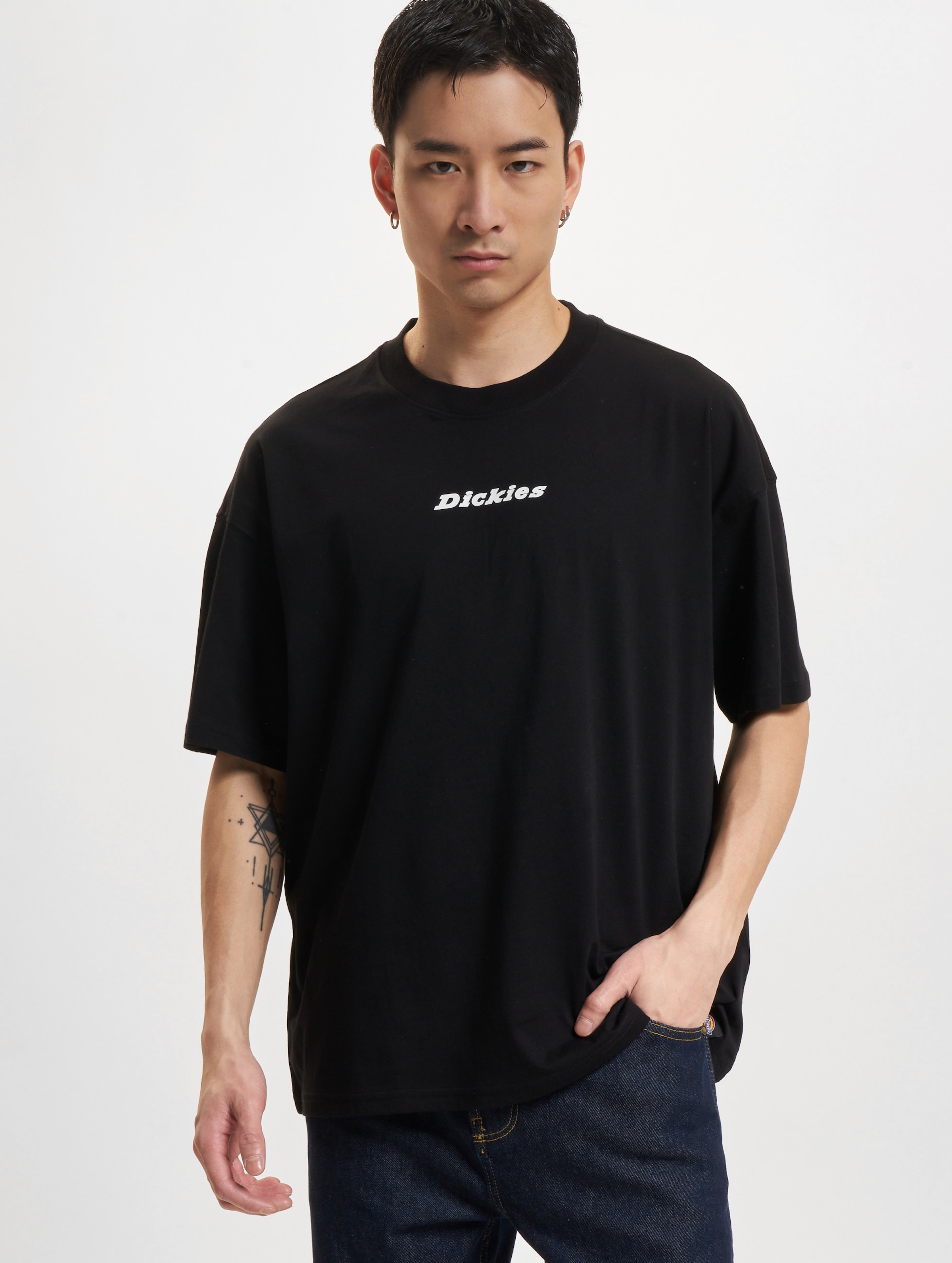 Dickies Enterprise T-Shirt Mannen op kleur zwart, Maat XS