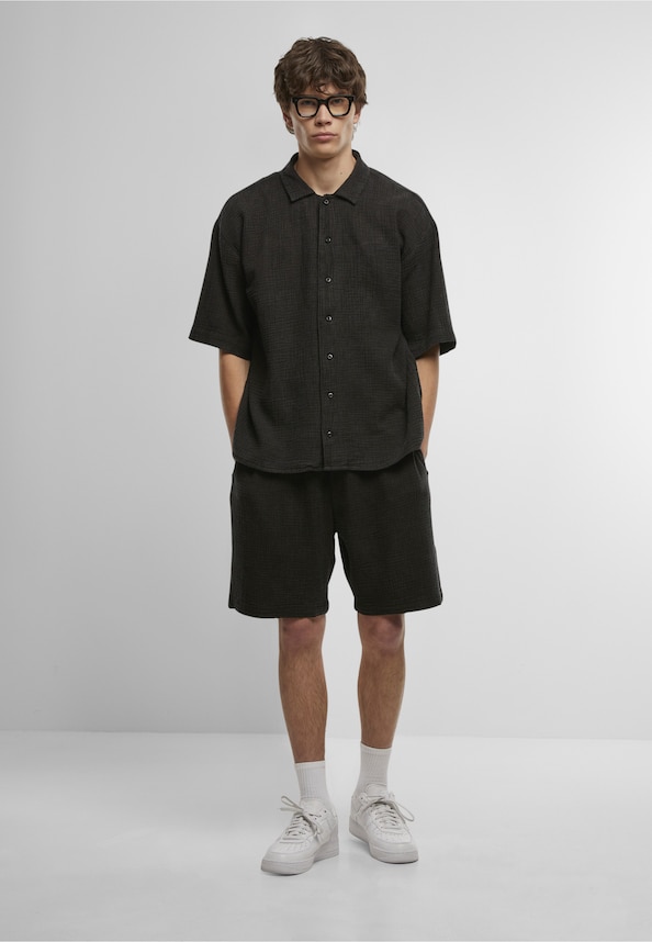 Acid Washed Musselin Shirt-2
