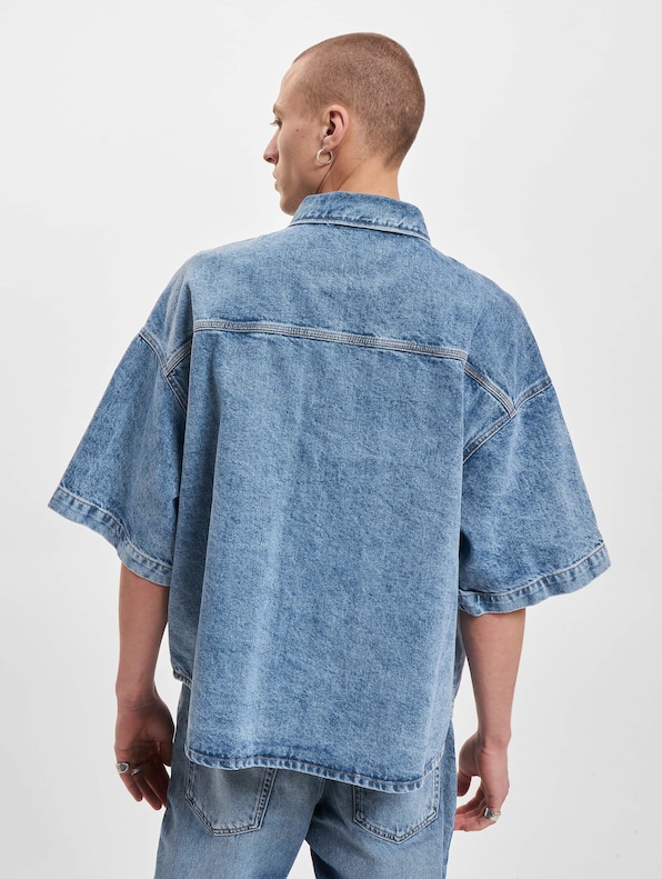 Calvin Klein Jeans Oversized Sleeve Kurzarmhemd-1