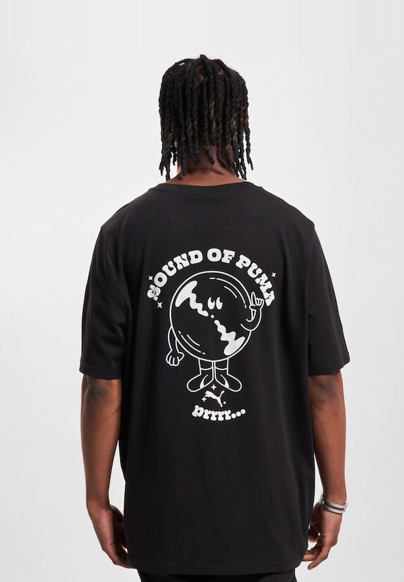 Puma Graphics Sound Of Puma Tee T-Shirts-1
