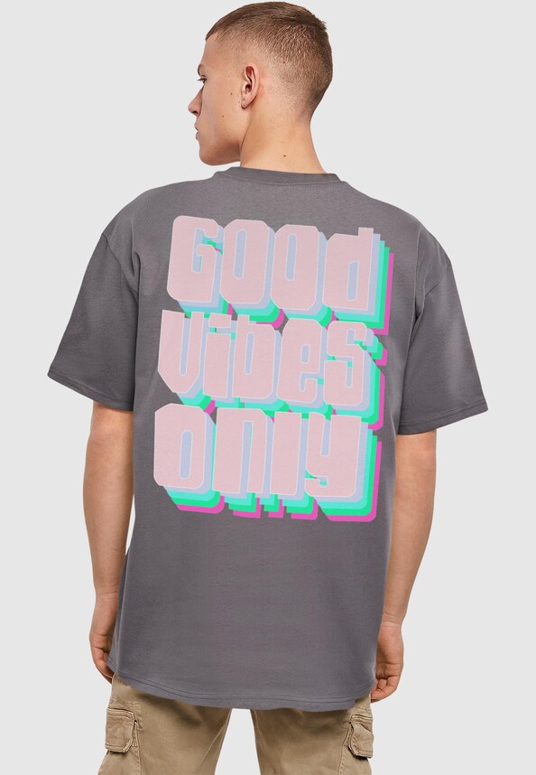 Good Vibes Only Oversize Tee-1