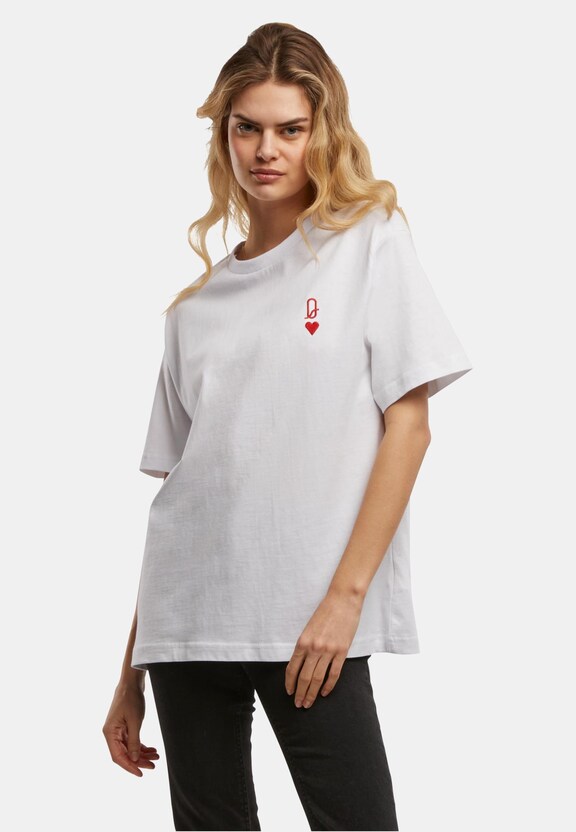 Queen Card EMB Tee-0
