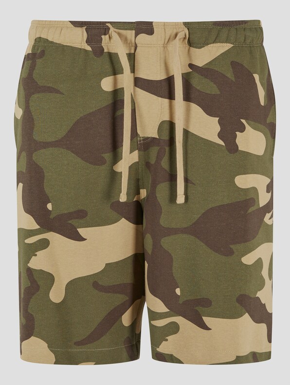 Urban Classics Easy Camo Shorts-4