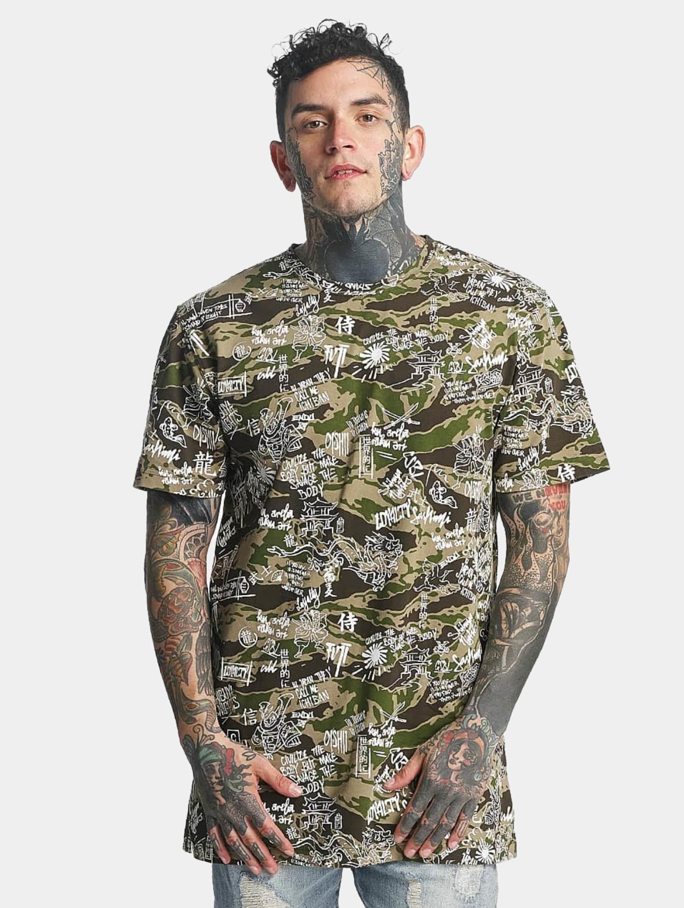 Cayler & Sons CSBL Oichii T-Shirt Mannen op kleur camouflage, Maat S
