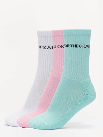 Wording Socks 3-Pack