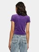 Ladies Short Velvet Tee-1