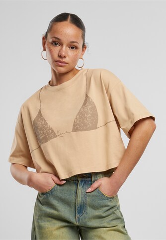 KW242-027-1 Karl Kani Woven Signature Bikini Print Crop Tee