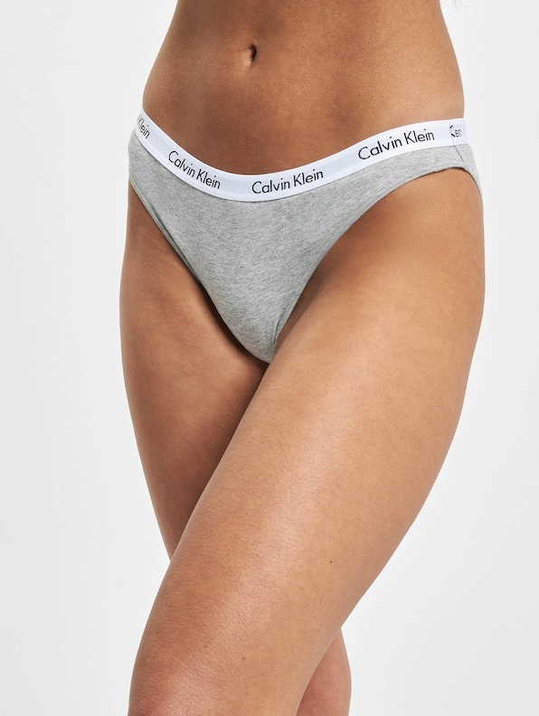 Calvin Klein Underwear 3 Pack Slip Pink/Grey/Rainer Stripe-4