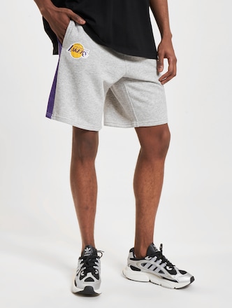 New Era NBA Mesh Panel Oversized LA Lakers Shorts