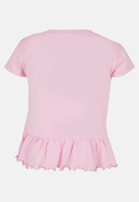 Girls Organic Volant Tee-1