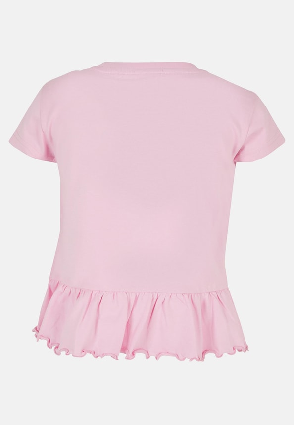Girls Organic Volant Tee-1