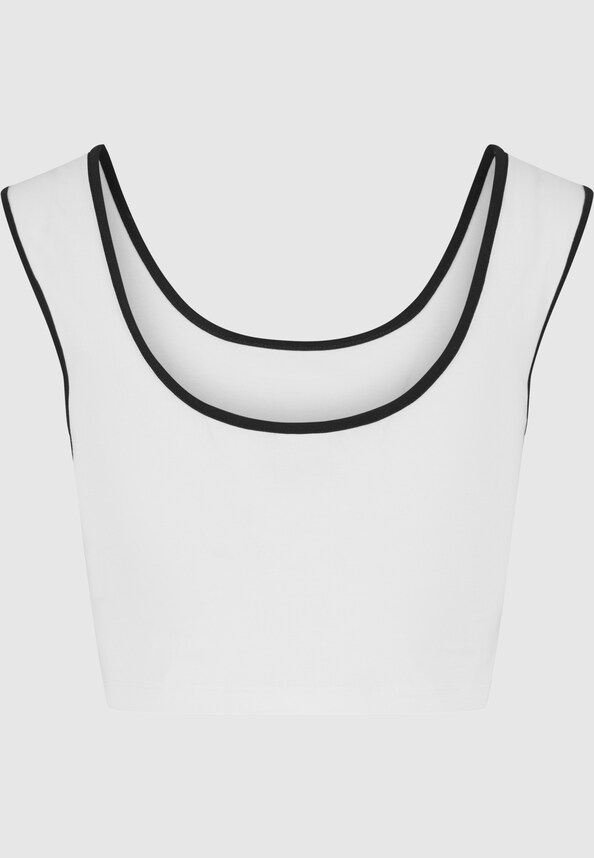  Ladies Contrast Cropped -5