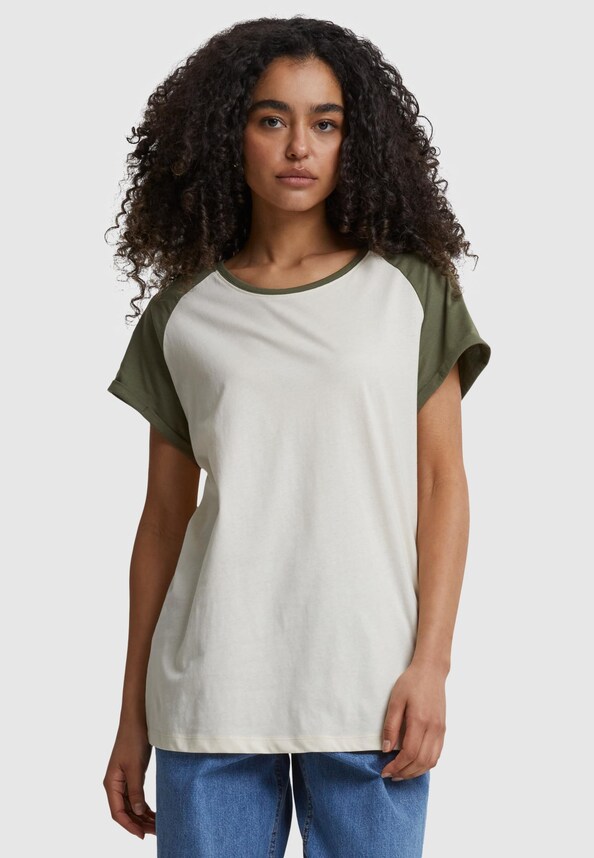 Ladies Contrast Raglan-0