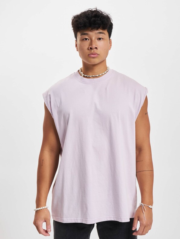 2Y Basic Oversize Sleeveless Shirt-2