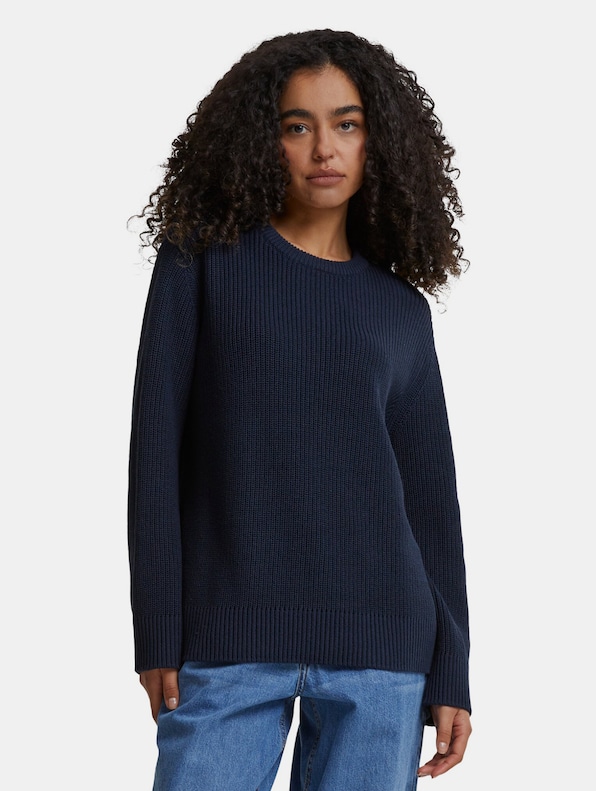 Urban Classics Ladies Rib Knit Pullover-0