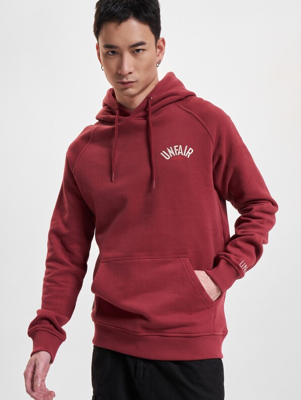 UNFAIR ATHLETICS Elementary Hoodie Burgundy-0
