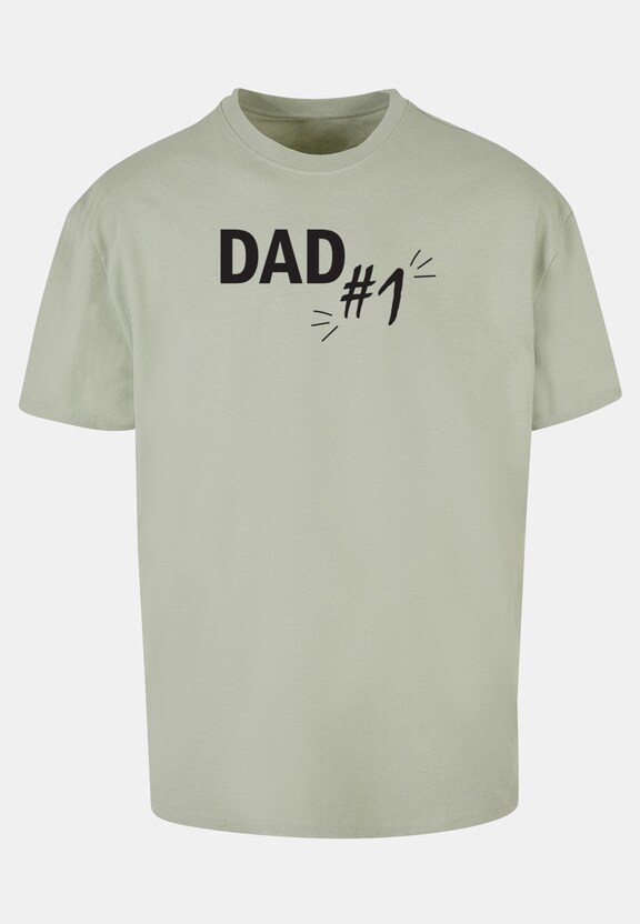 Fathers Day - Dad number 1 Heavy Oversize -0