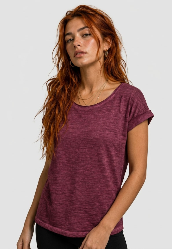 Ladies Long Back Shaped Spray Dye-0