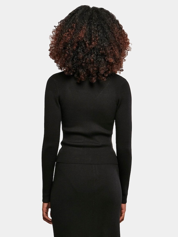 Ladies Short Rib Knit-1