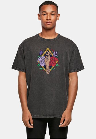 Frida Kahlo - Artist Acid Washed Heavy Oversize Tee