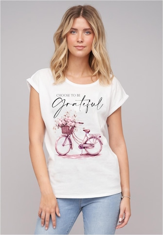 Ladies Grateful/Bike05 Tee