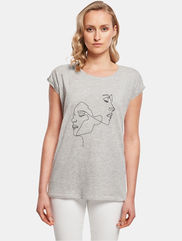Ladies One Line Extended Shoulder-0