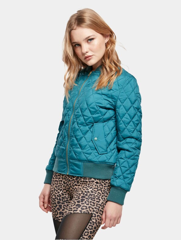 Ladies Diamond Quilt Nylon-0