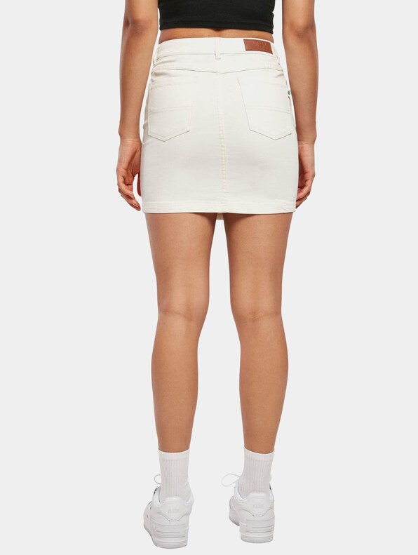 Ladies Organic Stretch Denim Mini -1