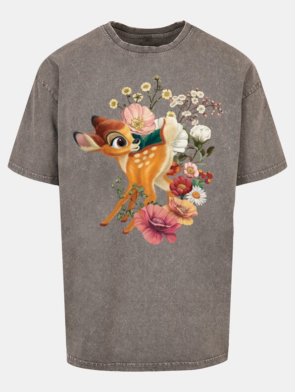 Disney - Bambi Meadow Acid Washed Oversize-2